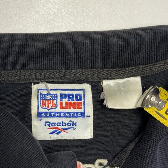 Vintage San Francisco 49ers Reebok Pro Line Polo Shirt Mens 2XL 25x28 - Picture 14 of 16